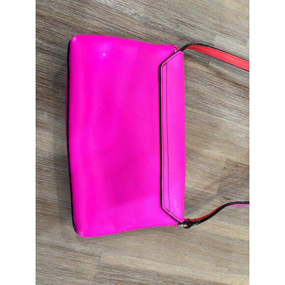 HOT PINK KATE SPADE CROSSBODY PURSE - Picture 9 of 11